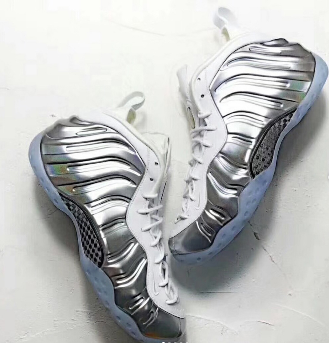 foamposite chrome white