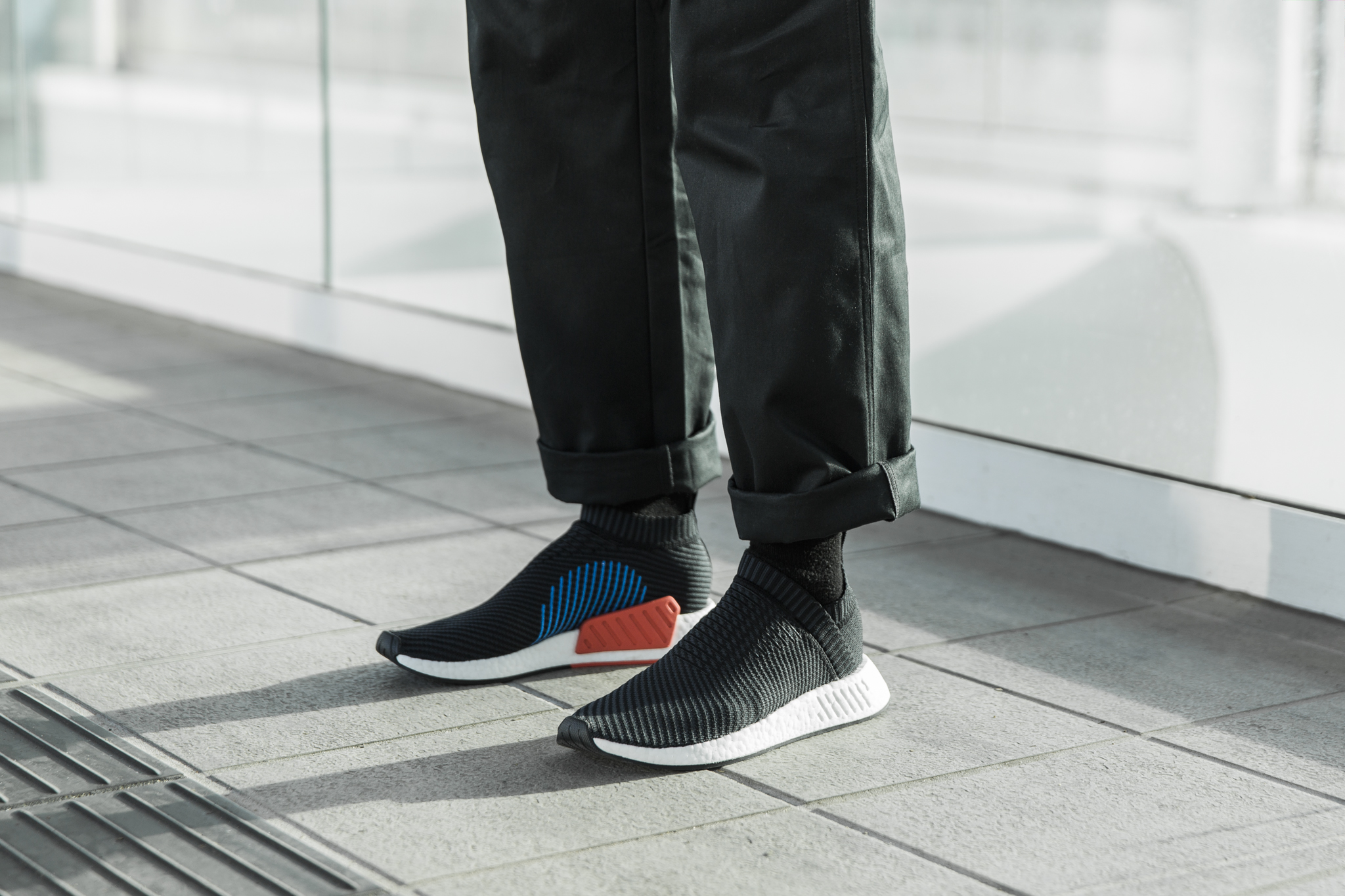 adidas NMD CS2 Core Black Red Solid