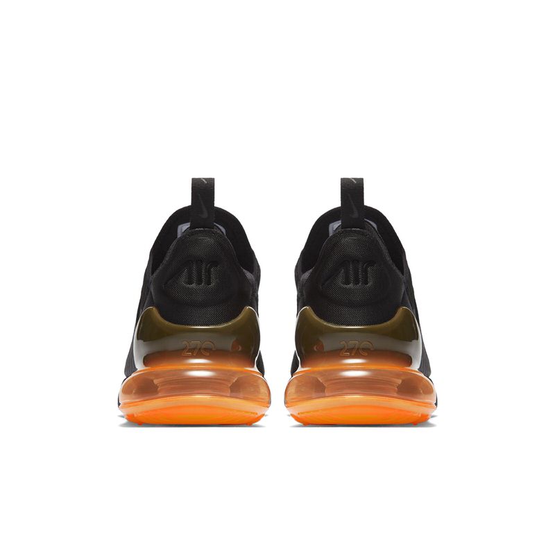 Nike Air Max 270 Black/Total Orange Release Date | Nice Kicks