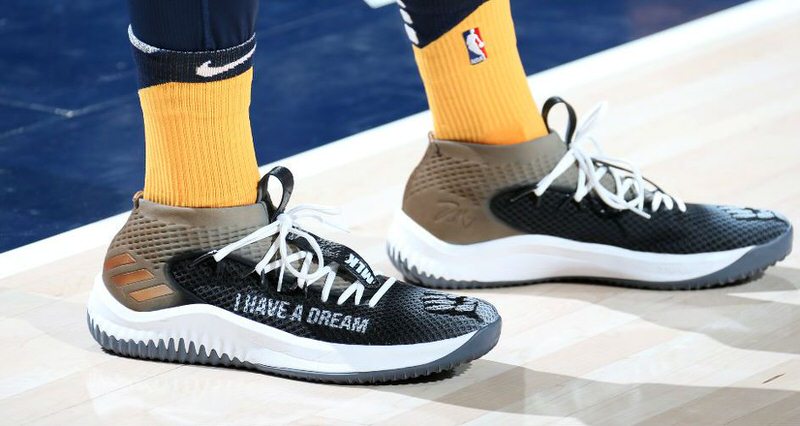 MLK-Themed adidas Dame 4 Against Pacers 