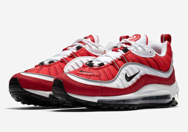 Nike Air Max 98 Red/White Spring 2018 