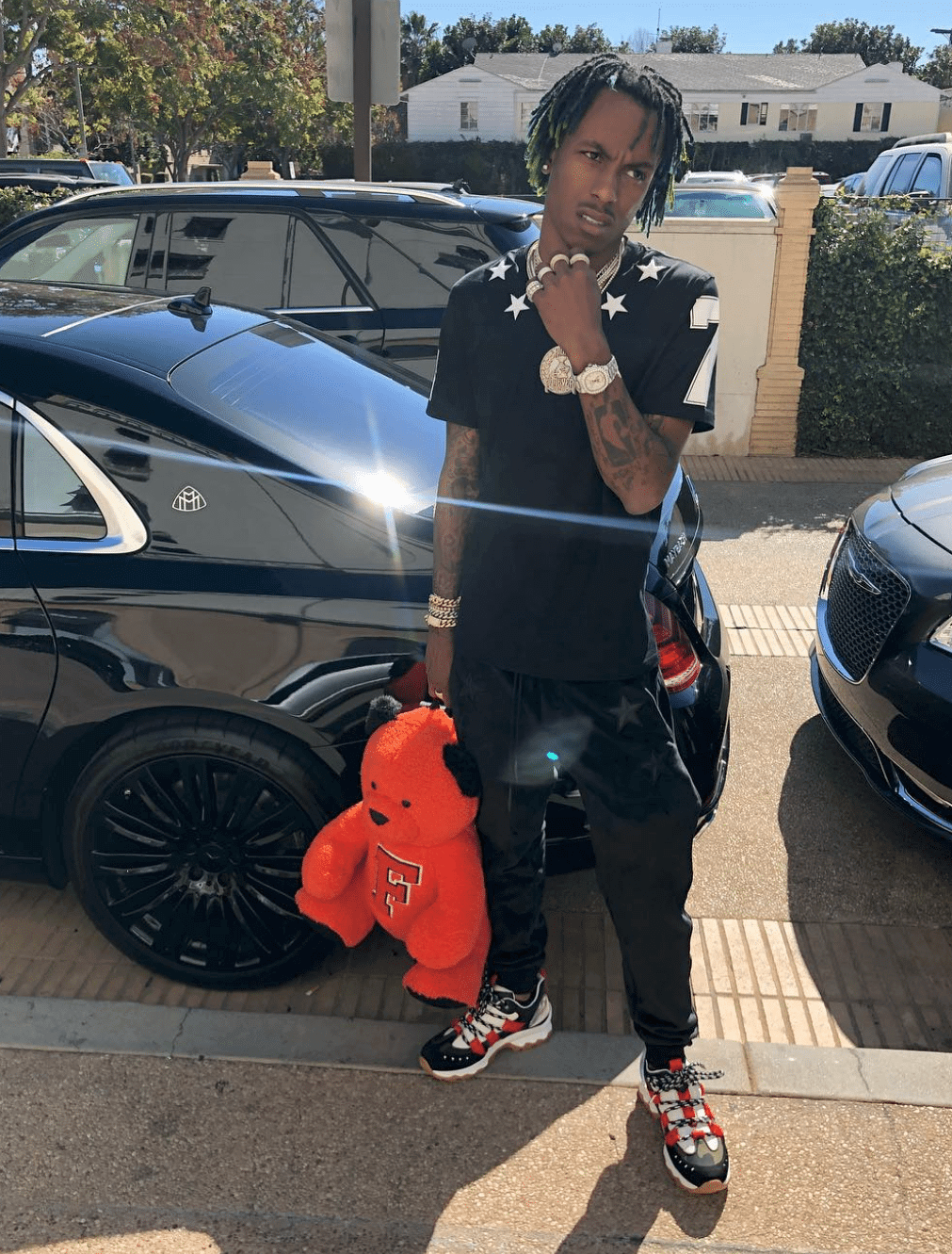 rich the kid in givenchy sneakers