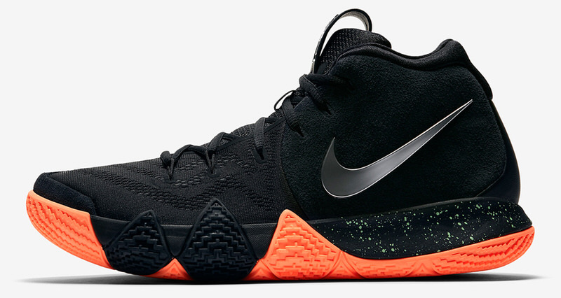 Nike Kyrie 4 Black/Orange Release Date 