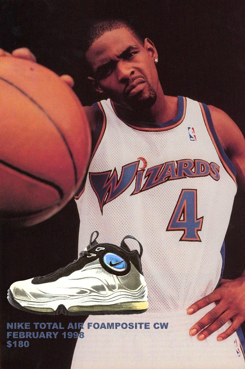 After Chris Webber left Nike he wore both Converse and Reebok, but never  officially signed with either brand. He did however sign with Fila…
