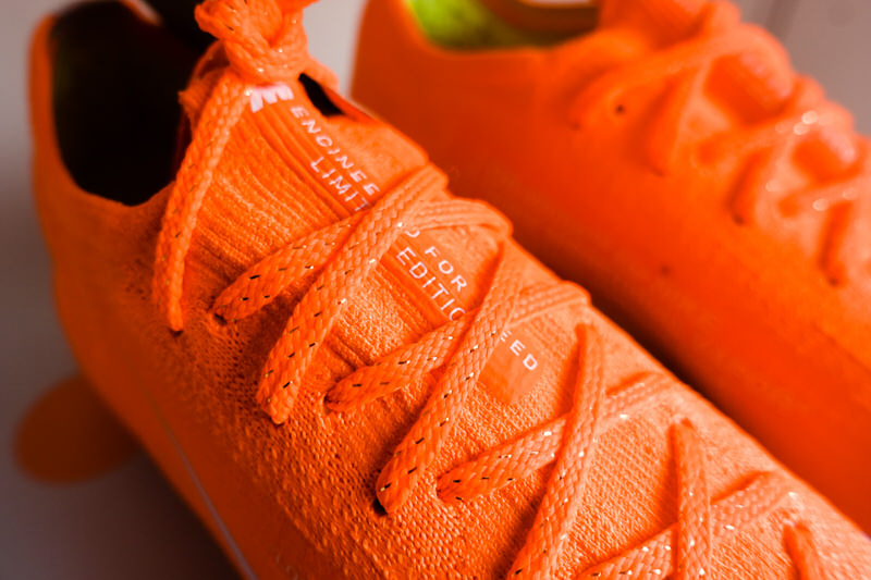 Virgil Abloh Off White Nike Vapor 12 Elite SE FG Orange Cleats