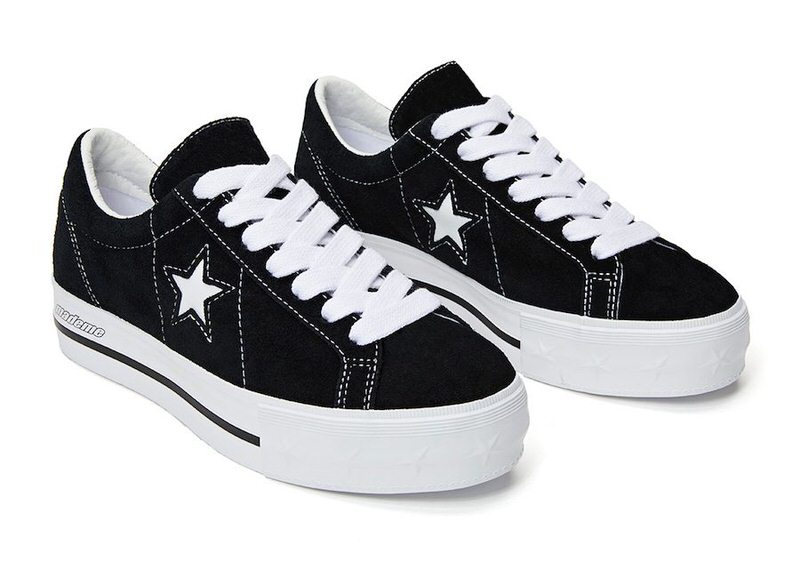 converse one star x mademe corduroy platform sneaker