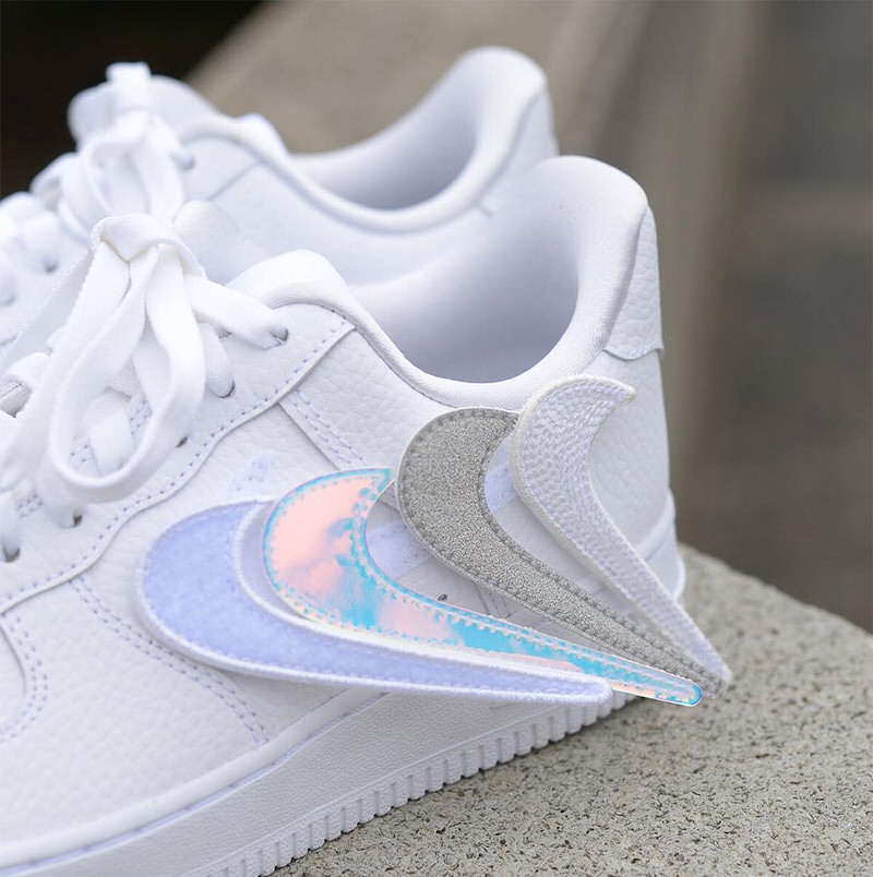 nike air force 1 with changeable swoosh