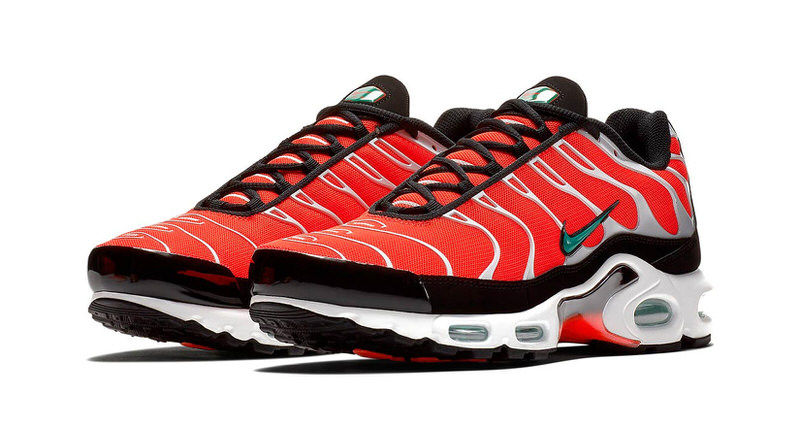 The Nike Air Max Plus In Blazing Hot Red 