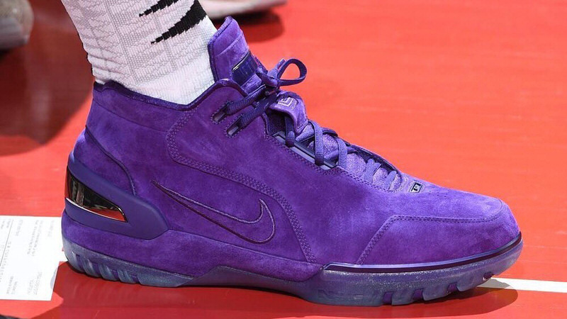 nike purple suede shoes