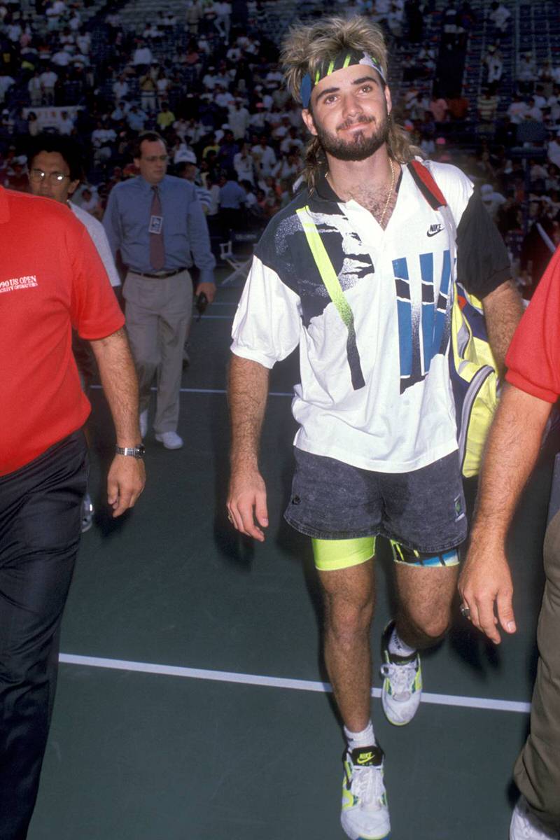andre agassi nike shorts