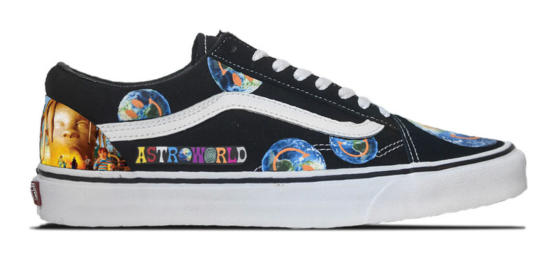 astroworld custom shoes