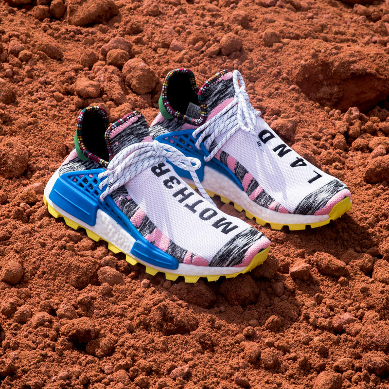 Adidas Human Race NMD Trail Pharrell Williams Solar Pack Sneaker