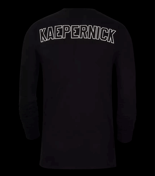 all black kaepernick jersey