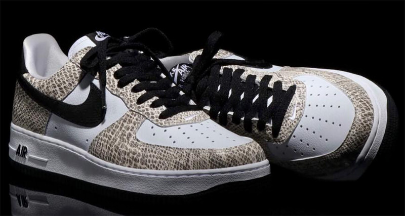 air force 1 snakeskin cocoa