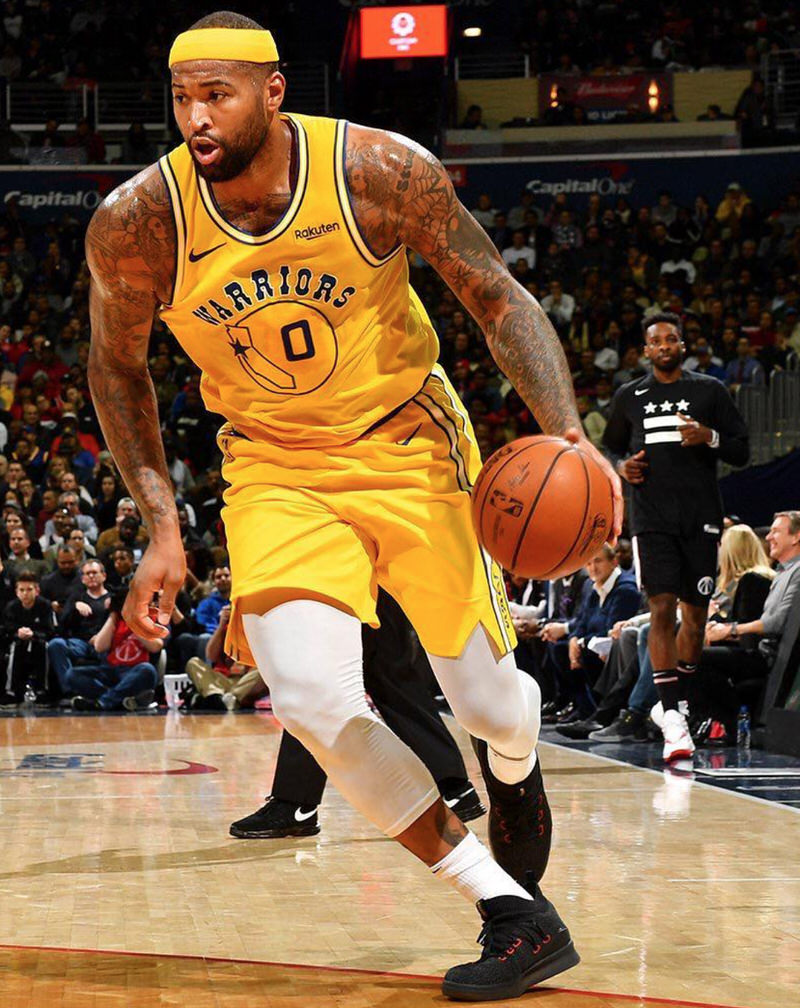 DeMarcus Cousins Rocking New Meek Mill Shoes to Support Prison Reform