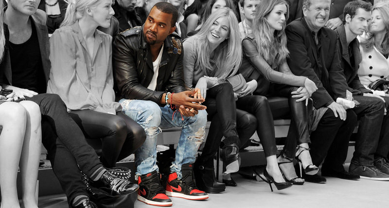 Kanye Brought Out Nike Air Yeezy & Louis Vuitton Designs at Fashion School