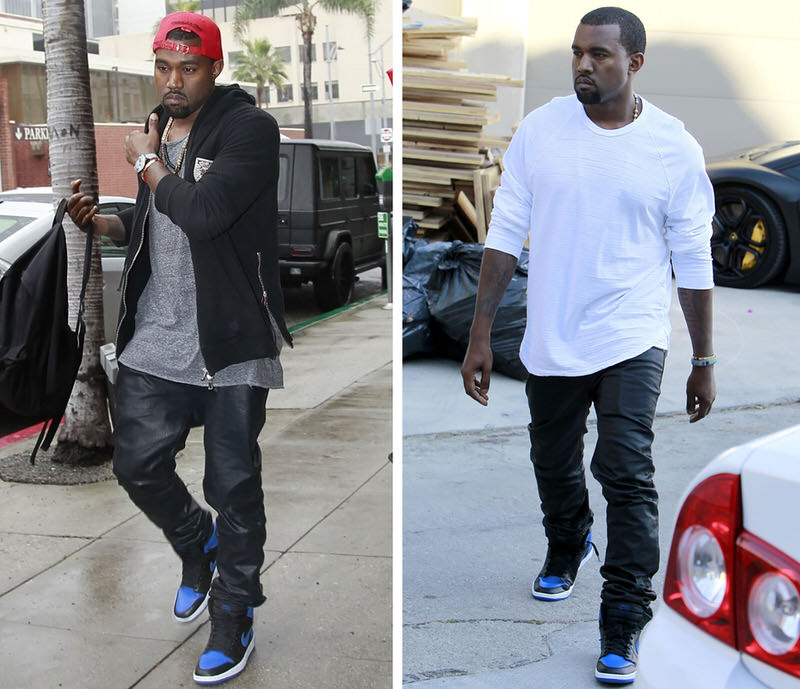 TBT A Look Back at Kanye West Wearing Air Jordans