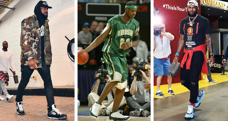 A History of LeBron James Wearing Air 