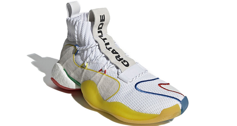Get Ready For The Pharrell x adidas Crazy BYW LVL X White •