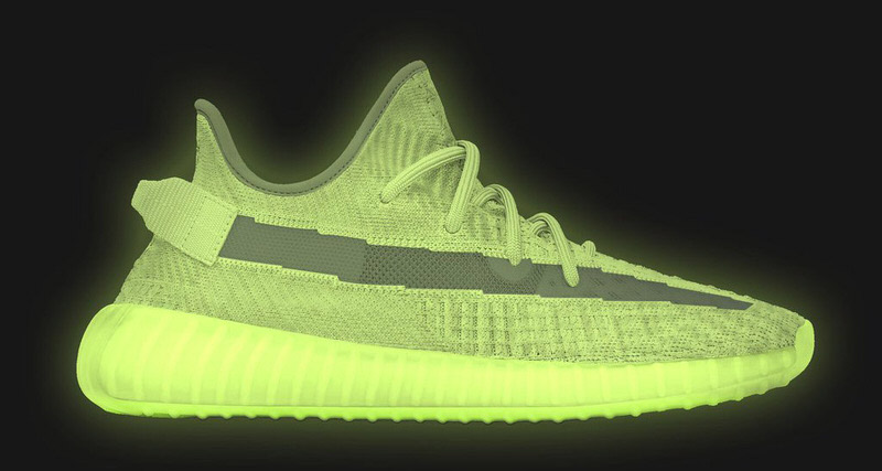 adidas yeezy boost 350 v2 glow in the dark
