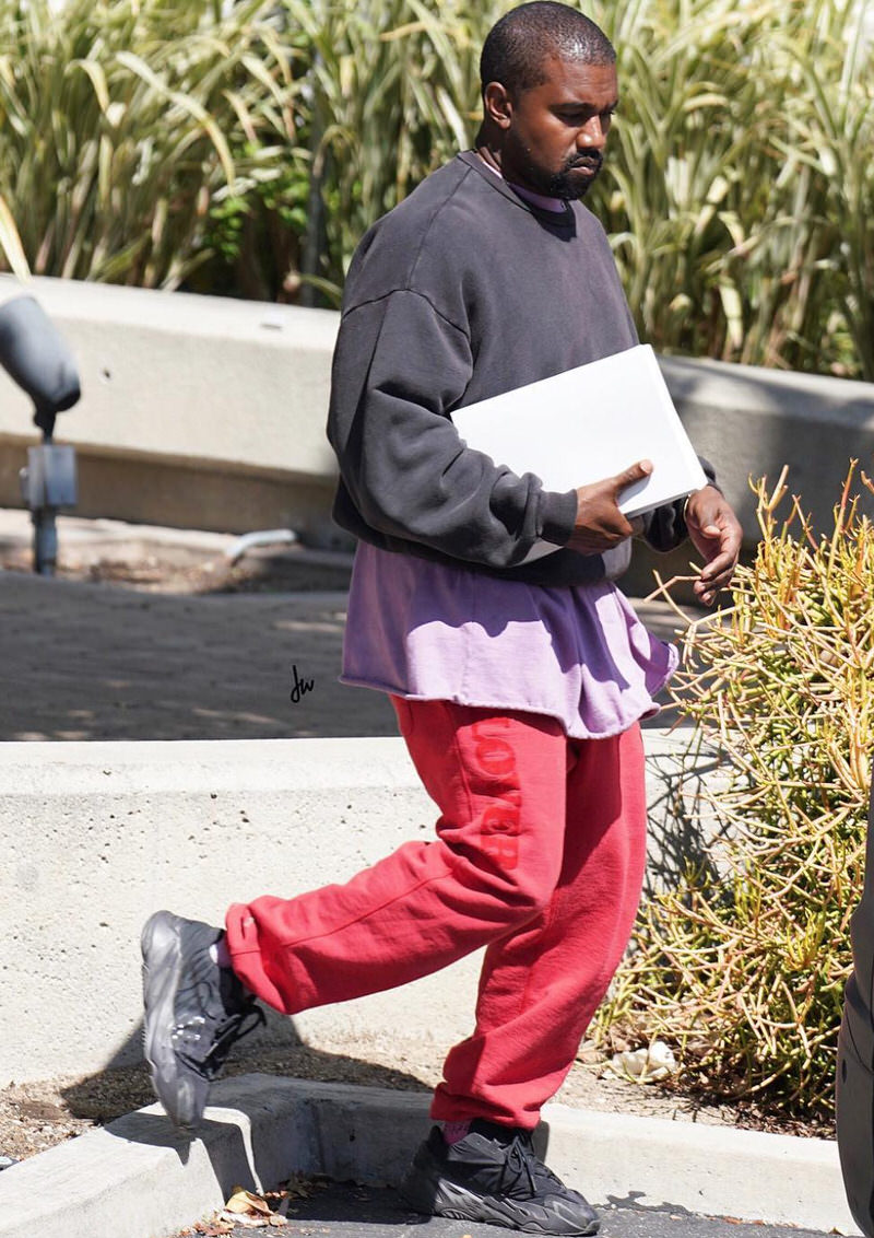 A History of Kanye Wearing Yeezys