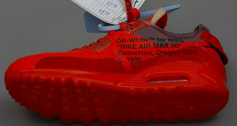 Off-White x Nike Air Max 90 Red Release Date