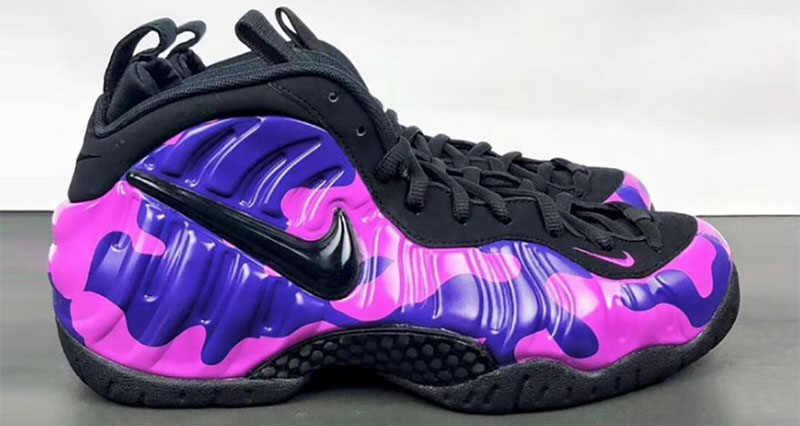 purple and gold foamposites