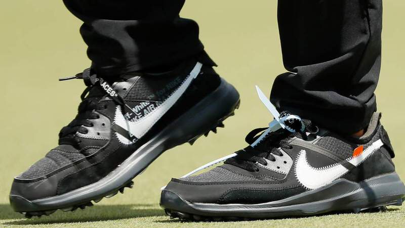 A Closer Look at Brooks Koepka's Off-White x Nike Golf Cleats | Nice Kicks