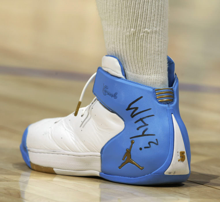 The Complete History of Carmelo Anthony's Jordan Shoe Line Nice Kicks