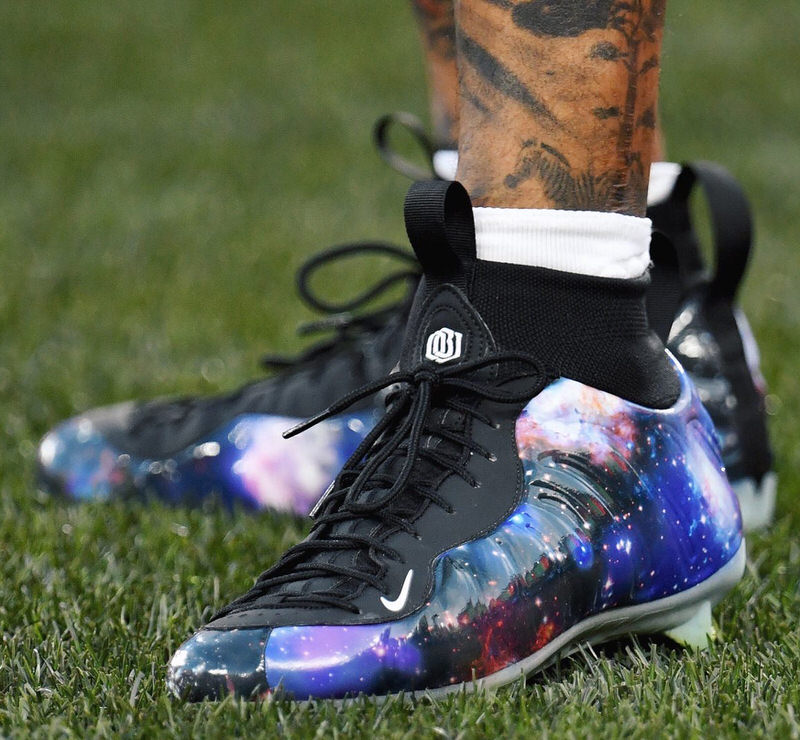 Check Out Odell Beckham Jr.'s Cleats Inspired By The atmos x Nike Air Max 1  •