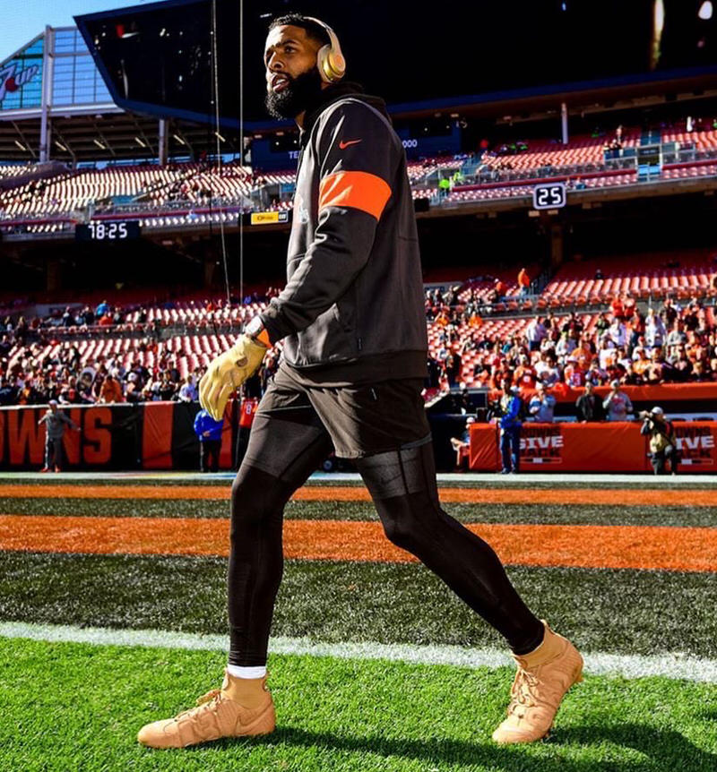 SoleWatch: Odell Beckham Jr. Opens the Season in Giants-Inspired More  Uptempo Cleats