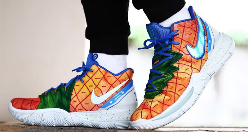kyrie 5 pineapple house shoes