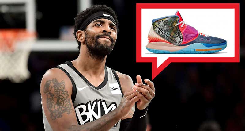 Kyrie Irving Talks Paying Homage to Air Yeezys & Air Jordans on the ...