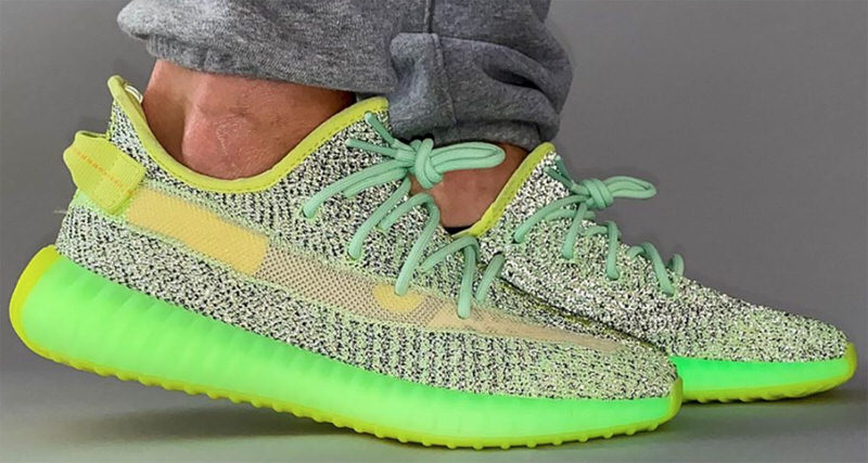 yeezy lime green release