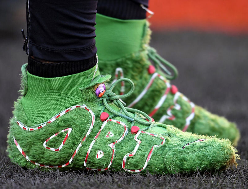 Detailed Look at OBJ's Joker-Inspired PE Cleats