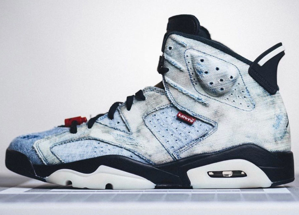 Air Jordan 6 "Denim" Inspires Levi's Custom | Nice Kicks