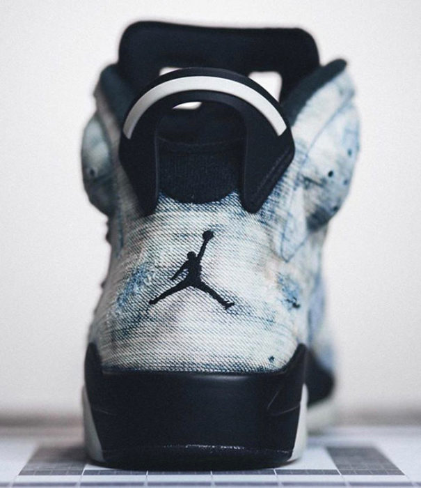 washed denim jordan 6 outfit