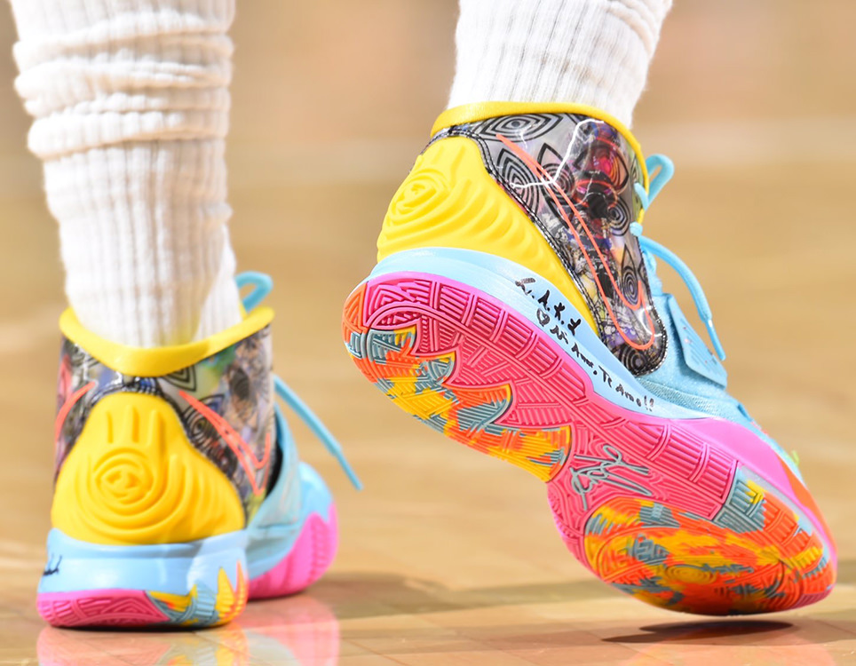 kyrie irving cocoa pebbles shoes