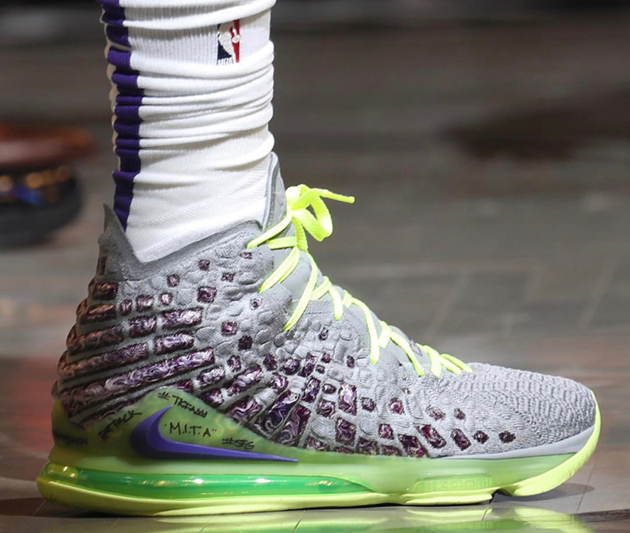 The King Rocks the LeBron 7 Media Day and Another 17 Low