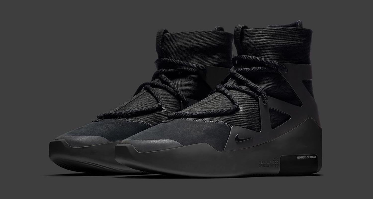 air fear of god 1 triple black where to buy