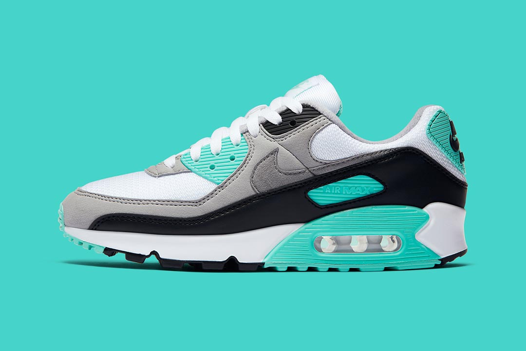 womens air max 90 turquoise