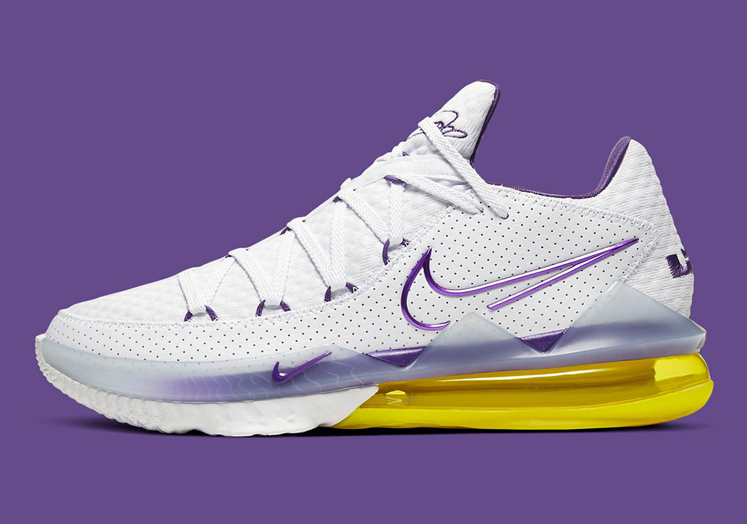 nike lebron 17 lakers home