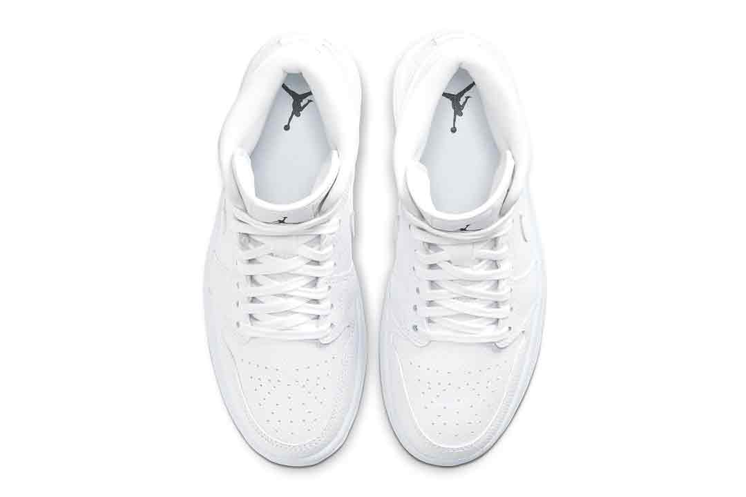 Air Jordan 1 Mid “White Snakeskin” BQ6472-110 Release Date | Nice Kicks