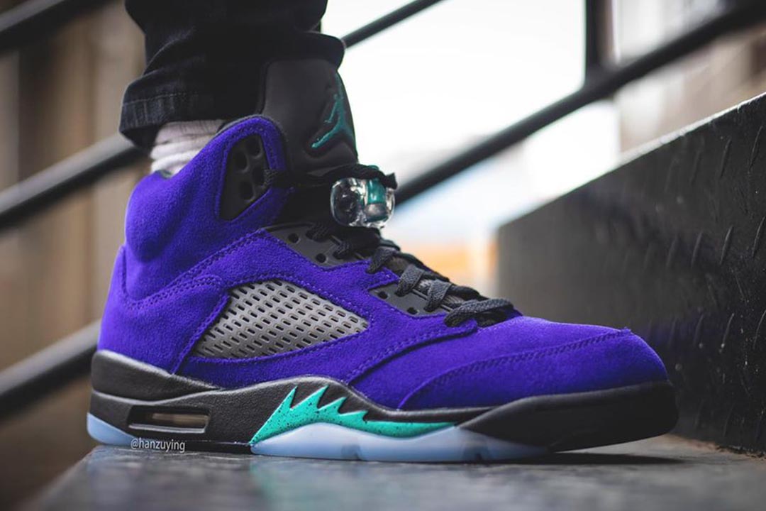 air jordan 5 alternate grape release date