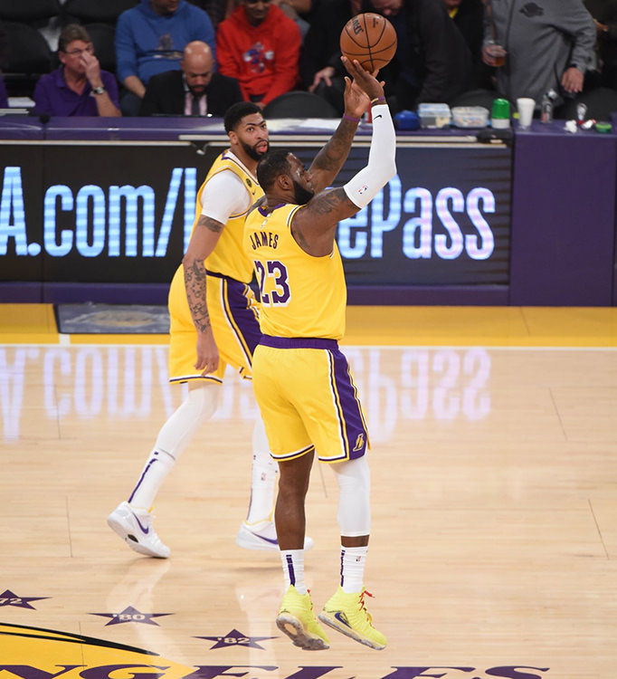 LeBron James Wears Nike LeBron 2 at Lakers Media Day - Sports Illustrated  FanNation Kicks News, Analysis and More