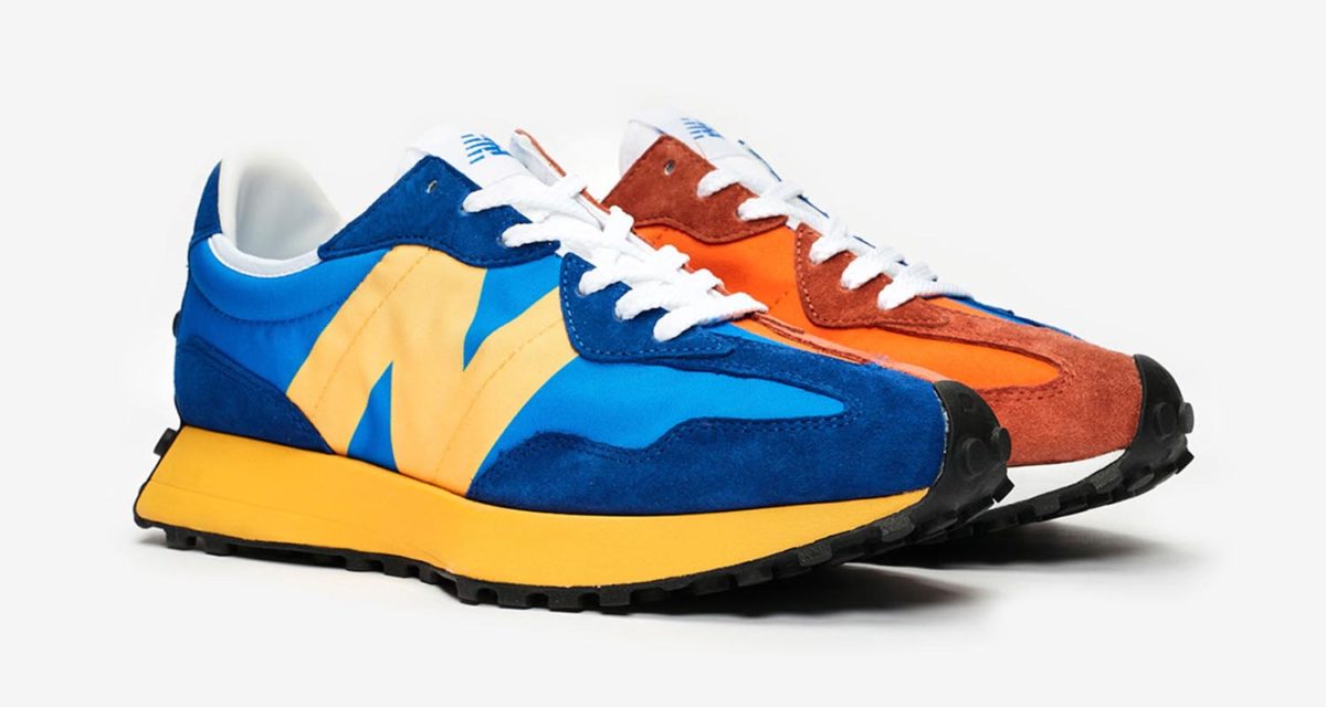 new balance blue and orange shoes