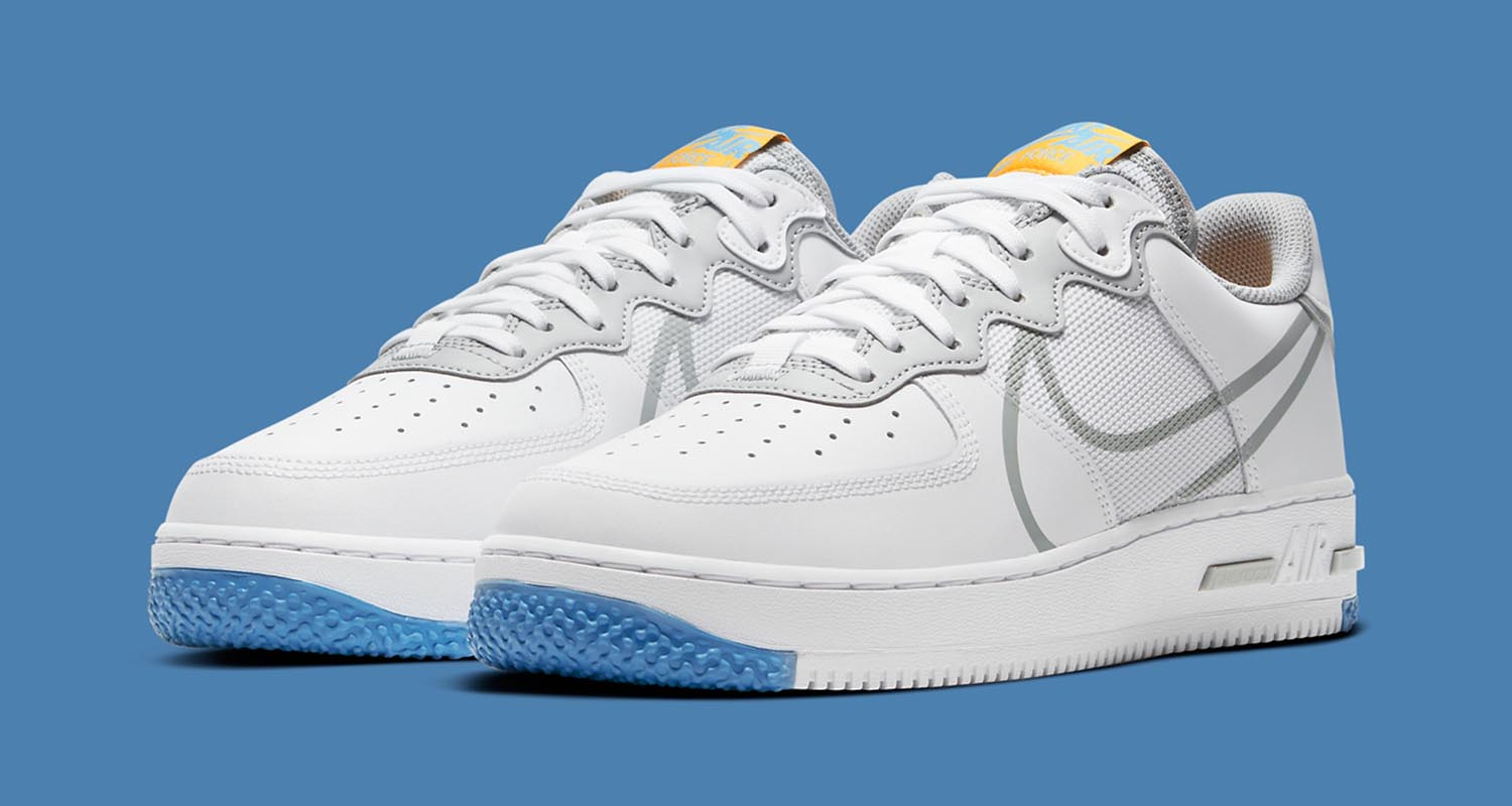 nike air force blue and yellow