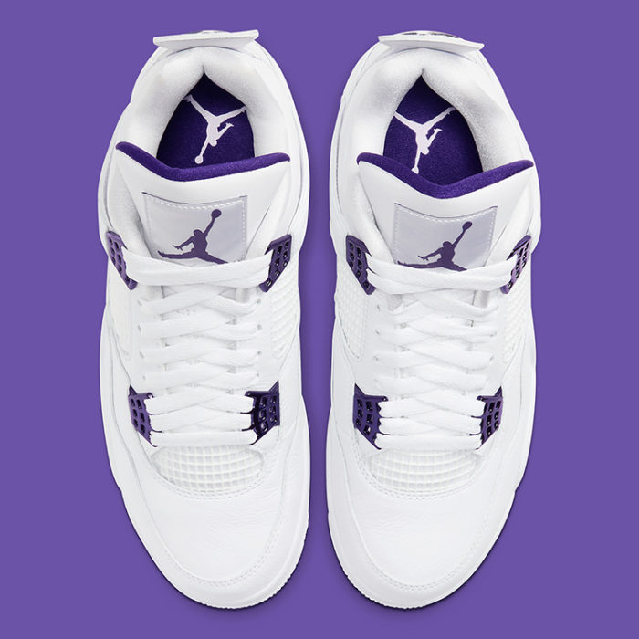 air jordan 4 purple metallic outfit