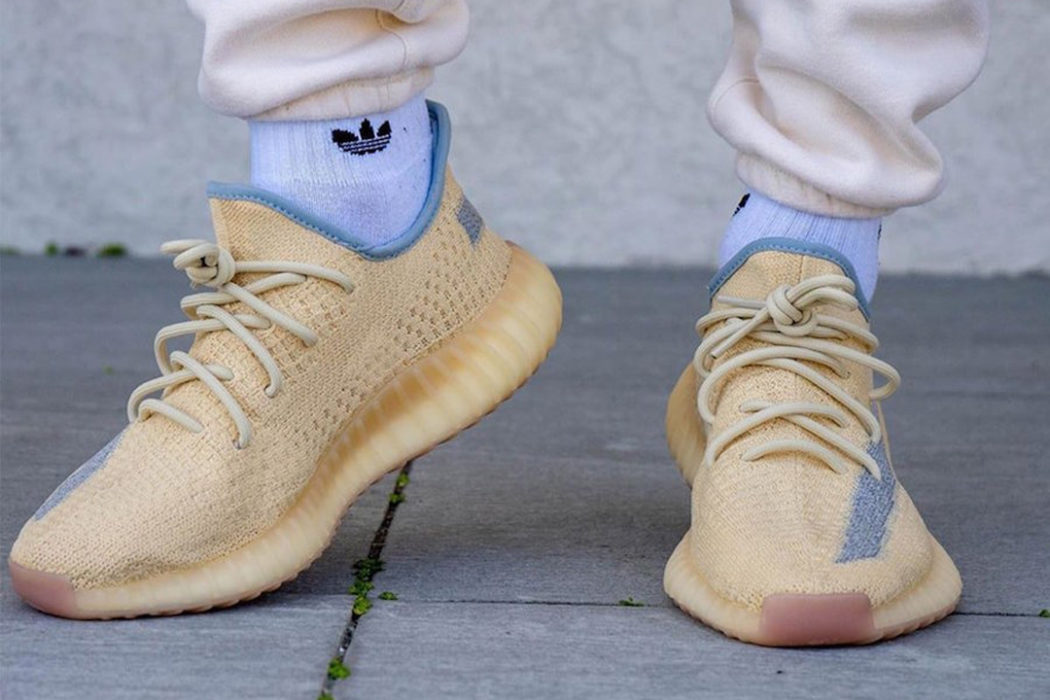 linen yeezy release