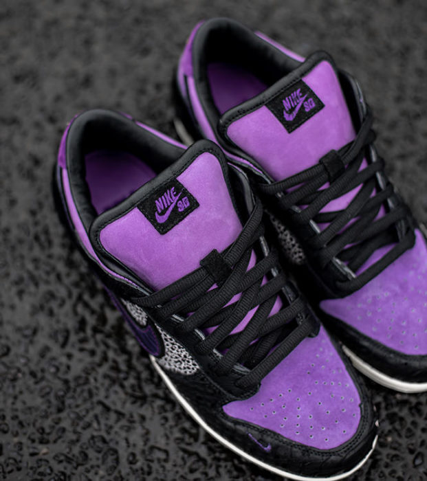 nike sb dunk low purple safari